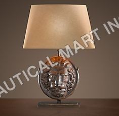 LION ARTIFACT TABLE LAMP