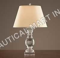 CRYSTAL BANISTER TABLE LAMP