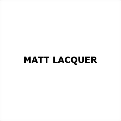 Matt Lacquer