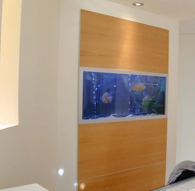 Wooden Decorative Aquarium