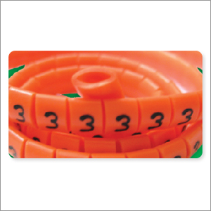 Oval Shape Cable Markers Ert Type