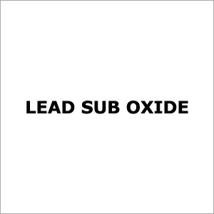 Lead Sub Oxide