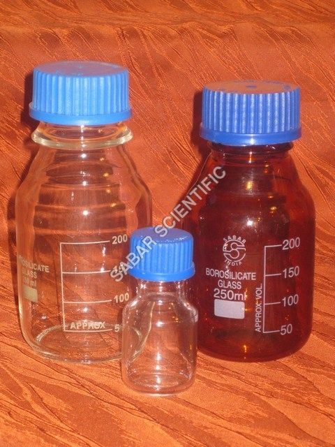 Glass Reagent Bottle - Color: Transparent