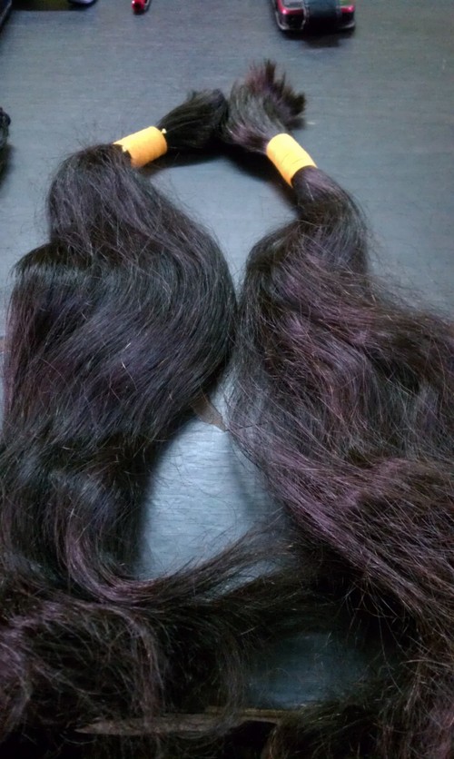 Single Drawn Wavy Hair