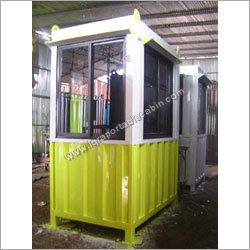 Portable Security Guard Cabins - Steel, 8ft x 8ft | Weatherproof, Durable, Portable, Easy Installation, Customizable, Secure