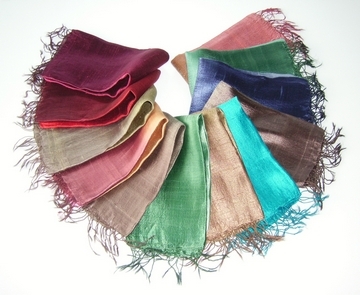 100% mulberry silk solid