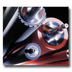 Rubber Rollers - Various Dimensions, Custom Sizes, Specified Finish | Smooth Rolling, Buffing Use, Printing Industry