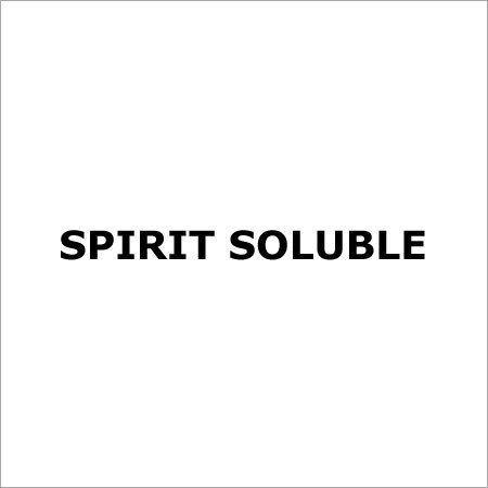 Spirit Soluble