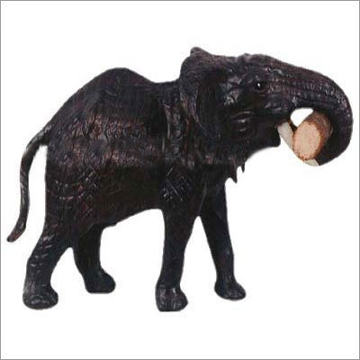 Decorative Leather Elephant