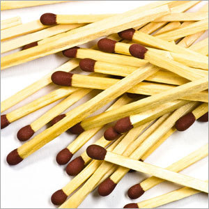 Matches - Wood 50x2x2mm | Easy Ignition Reliable Fire Strike Anywhere Portable 50 Count