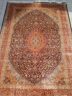 Silk Embroidered Carpets