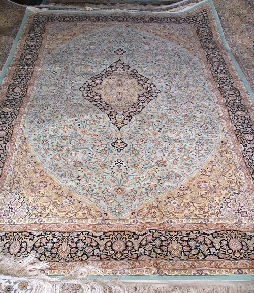 Hand Tufted Silk Carpet