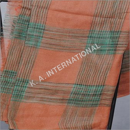 Rayon Plain Wool Yarn Dyed Check Fabric 