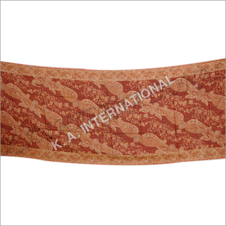 Plain Jacquard Pashmina Stole 