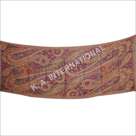 Embroidered Designer Jacquard Pashmina Stole 