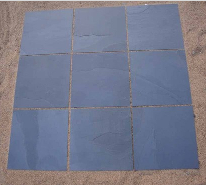 Black Slates - Natural Stone, Variable Size, Polished Blue | Durable, Smooth, Crack Resistant, Easy Installation