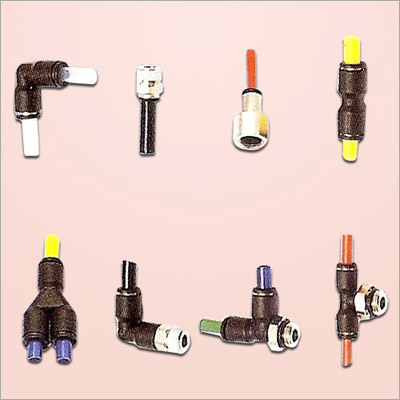 Pump Fittings - High Quality PU, Push In, 0-20 Kg/cm2, -20°C to 80°C | Long Life, Precise Tolerance, Corrosion Resistance