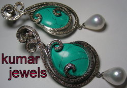 NEW FIROZA MUGHAL EARRING