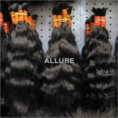 Bulk Human Hair - Remy Indian Hair, 100 grams, Length 152.4 - 355.6 cm, Natural Black & Brown Colors | Ideal for Women