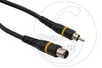 RF Male RCA Plug Cord (NEW Premium Quality)
