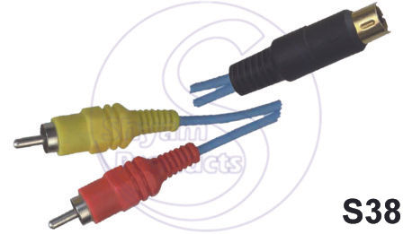 2rca 4 Pin Mini Cord