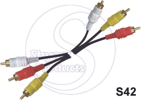 3 RCA  3 RCA Plug Cord (GP)