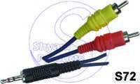  2 RCA  EP Sterio Plug Cord