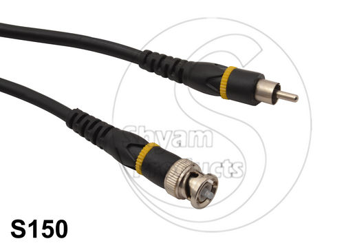 BNC to RCA cord moulded