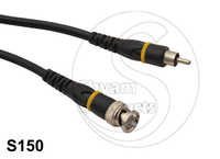 BNC to RCA cord moulded