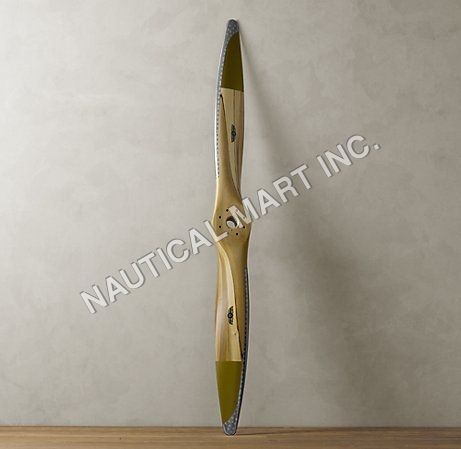 SOLID WOOD AIRPLANE PROPELLER