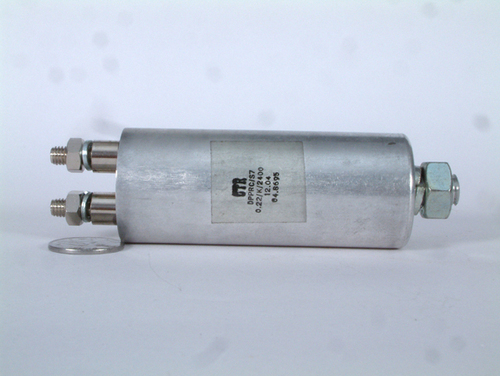 CAPACITOR - Metal Casing Cylindrical Shape High Voltage | Power Stability Long Lifespan Threaded Stud Terminals