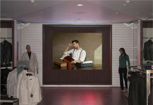 INDOOR LED DISPLAY SHOWROOM & RETAIL