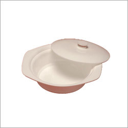 Acrylic Donga With Lid Round