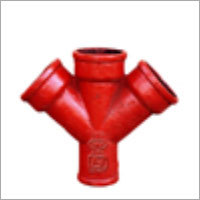 Double Plain Y Tee Cross