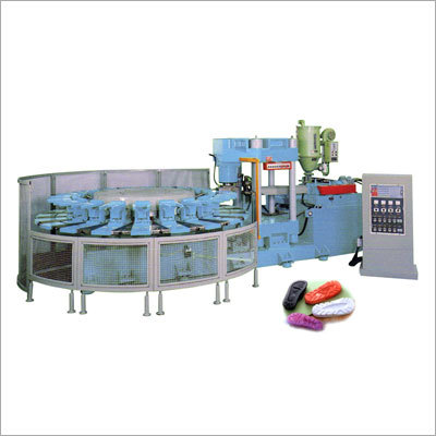 Fully Automatic Highly Expanded (Air Blowing) Plastic Shoes Injection Molding Machine