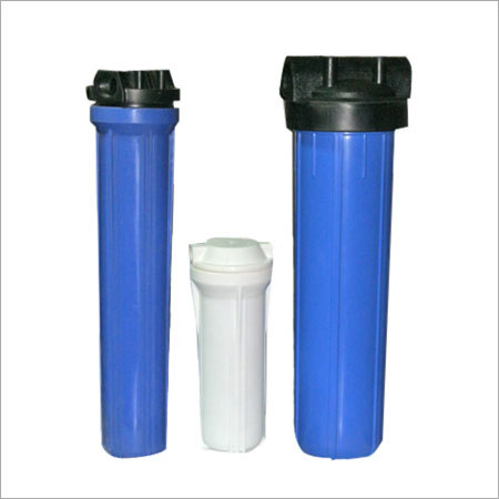 Filter Housing - Plastic, Multiple Sizes, Opaque Blue | Cost Effective, Durable Design, Leak Proof, Pressure Relief, Versatile Use