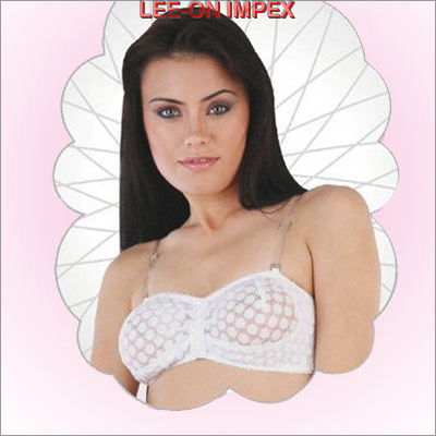 Transparent Strap Bra