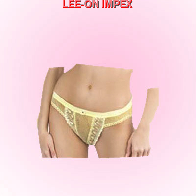 Golden Laced Panties