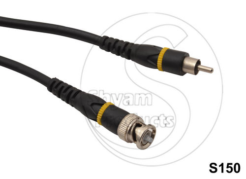 BNC to RCA cord moulded