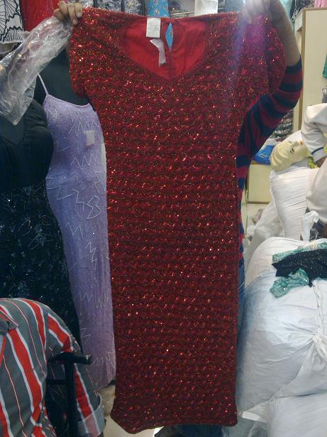 Beads Long Dress