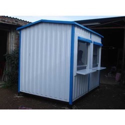 FRP Guard Cabin - FRP, Variable Dimensions, White, Gabled Roof | Durable, Portable, Weatherproof, Corrosion Resistant, Chemical Resistant, Easy Assembly