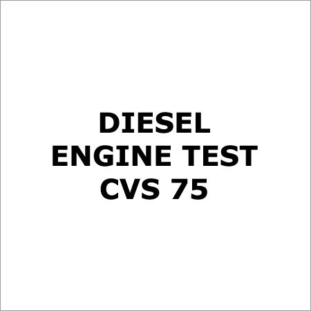 Diesel Engine Test CVS-75