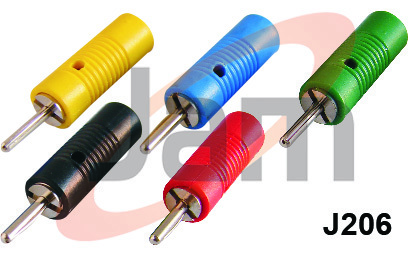 2mm Banana Plug Stackable With Wire Type Spring