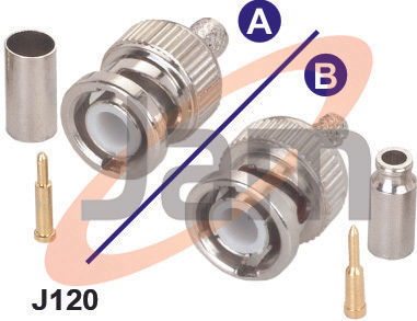 BNC Plug Crimping Type