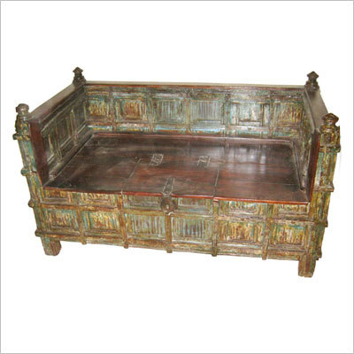 Wooden Carved Sofa