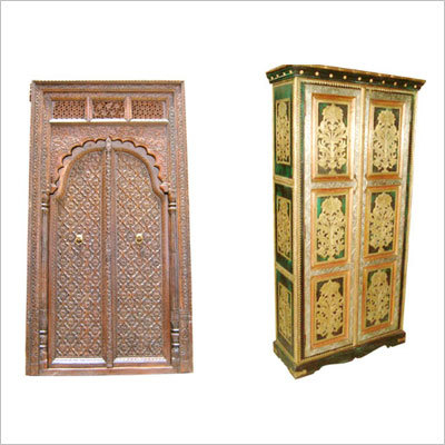 Wooden Carved Almirah