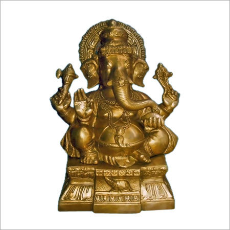 Metal Ganesha Statue