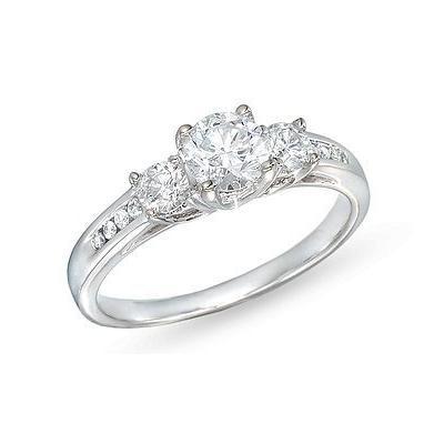 1.00CT SEMI MOUNT OF LIFE 14K GOLD DIAMOND RING