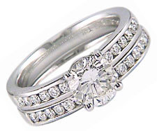 1.07CT BRIDAL OF LIFE 14K GOLD DIAMOND RING