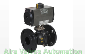 2 Pc / 3 Pc Ball Valve With Pneumatic Actuator